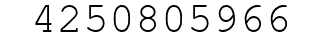 Number 4250805966.