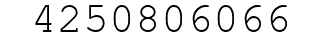 Number 4250806066.