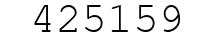 Number 425159.