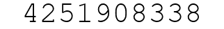 Number 4251908338.
