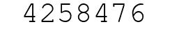 Number 4258476.