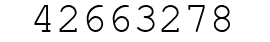 Number 42663278.