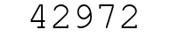 Number 42972.