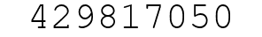 Number 429817050.