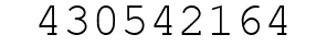 Number 430542164.