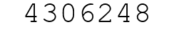 Number 4306248.