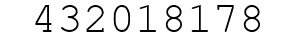 Number 432018178.