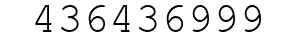 Number 436436999.