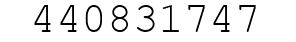 Number 440831747.
