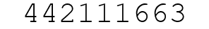 Number 442111663.
