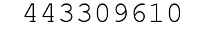Number 443309610.