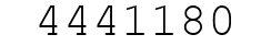 Number 4441180.