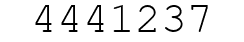 Number 4441237.