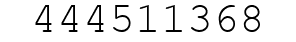 Number 444511368.