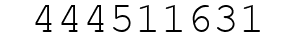 Number 444511631.