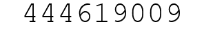 Number 444619009.