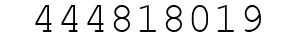 Number 444818019.