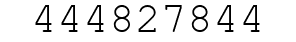 Number 444827844.