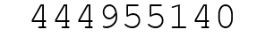 Number 444955140.