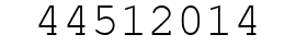 Number 44512014.