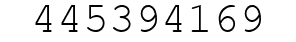 Number 445394169.