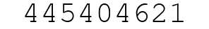 Number 445404621.