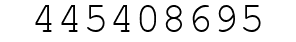 Number 445408695.