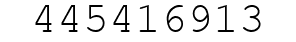 Number 445416913.