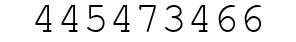 Number 445473466.