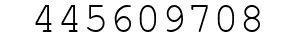 Number 445609708.