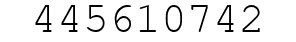 Number 445610742.