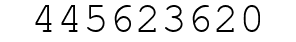 Number 445623620.