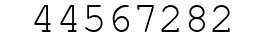 Number 44567282.