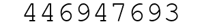 Number 446947693.