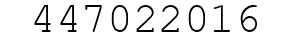 Number 447022016.