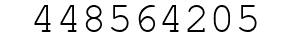 Number 448564205.