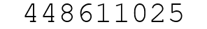 Number 448611025.