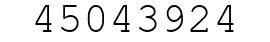 Number 45043924.