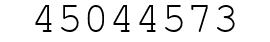 Number 45044573.