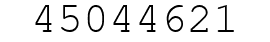 Number 45044621.