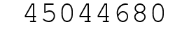 Number 45044680.