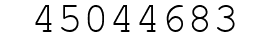 Number 45044683.