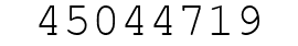 Number 45044719.