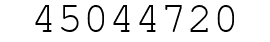 Number 45044720.