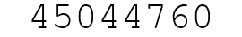 Number 45044760.
