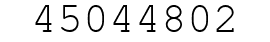 Number 45044802.