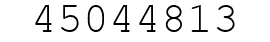 Number 45044813.