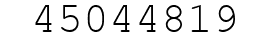 Number 45044819.