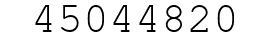 Number 45044820.