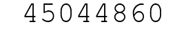 Number 45044860.